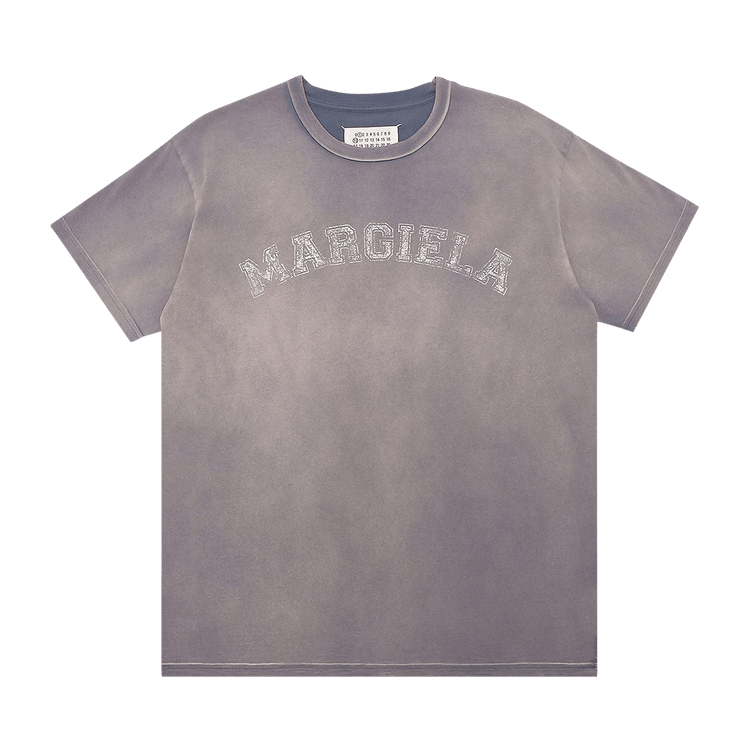 Maison Margiela Logo Embroidered T-Shirt "Lilac"