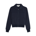 Comme des Garçons Girl Peter Pan Collar Track Jacket "Navy"