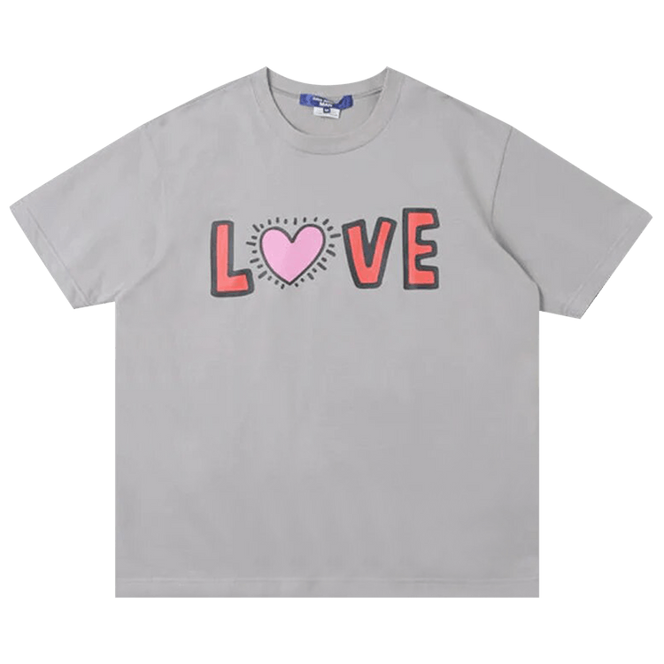 Junya Watanabe Keith Haring Love T-Shirt "Grey"
