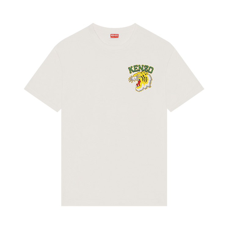 Kenzo Tiger Varsity Classic T-Shirt "Off White"