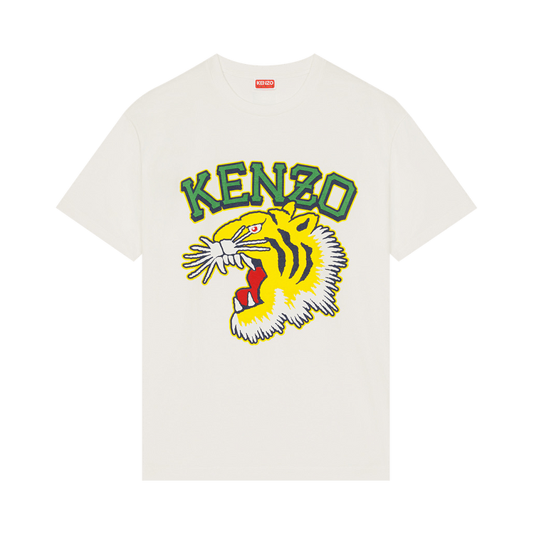 Kenzo Tiger Varsity Oversize T-Shirt "Off White"