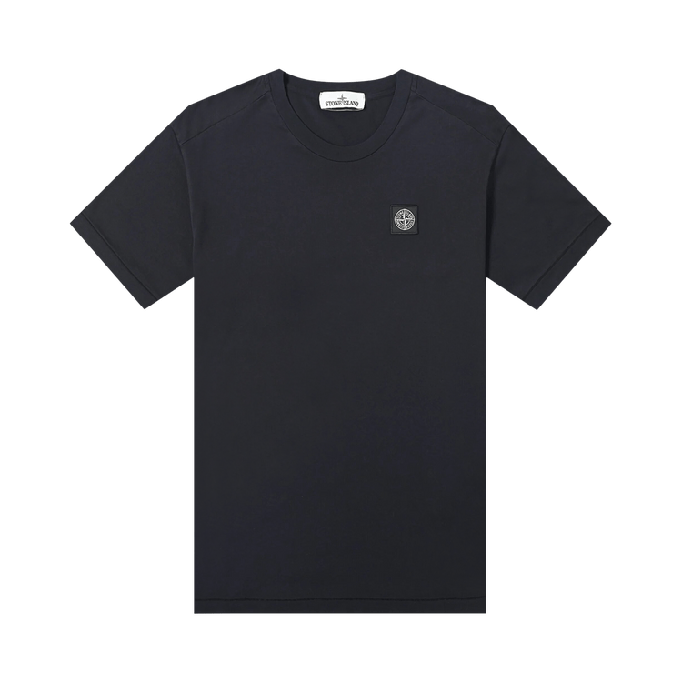 Stone Island Logo Patch T-Shirt "Navy Blue"