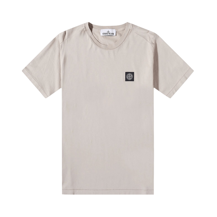 Stone Island Logo Patch T-Shirt "Dove Grey"