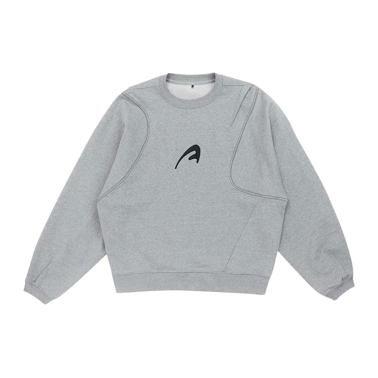 Ader Error Graphic Printed Sweatshirt "Grey"