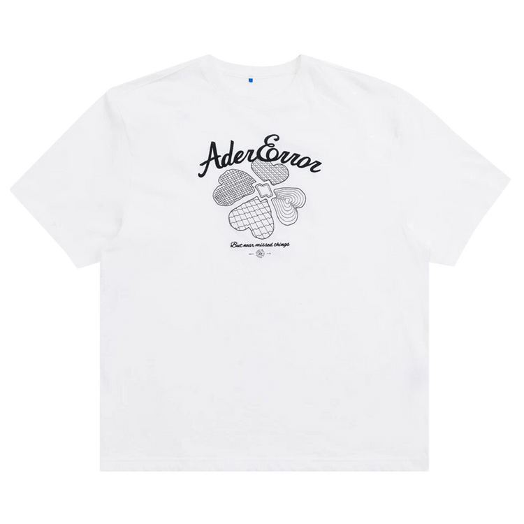 Ader Error Stitch Detail Logo T-Shirt "White"