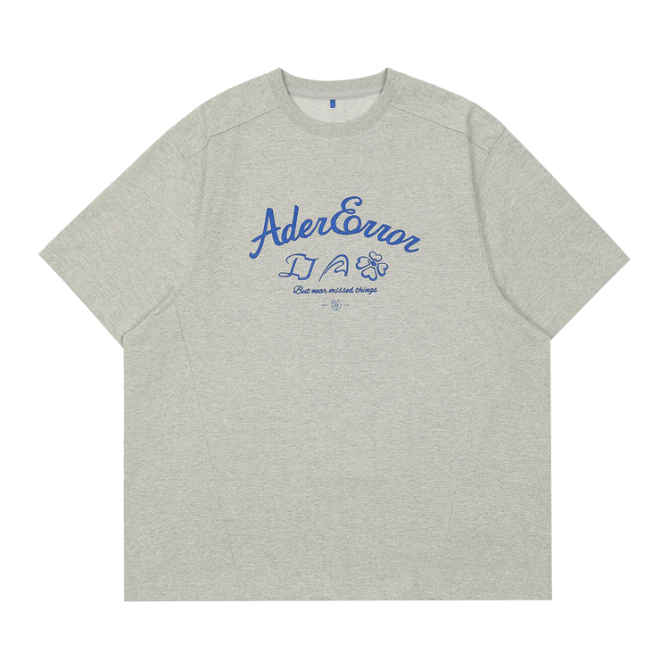 Ader Error Printed Logo T-Shirt "Grey"