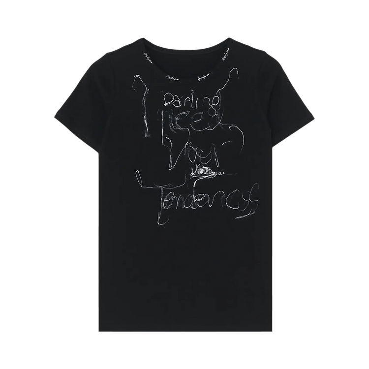 Yohji Yamamoto Message PT Short-Sleeve T-Shirt "Black"