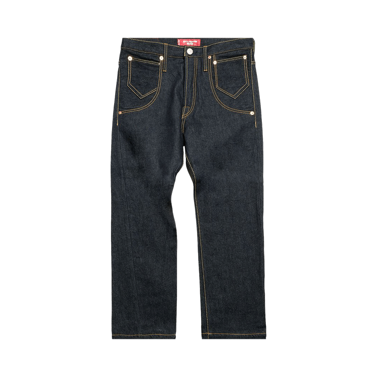 Junya Watanabe x Levi"s Jean-Michel Basquiat Denim "Indigo'