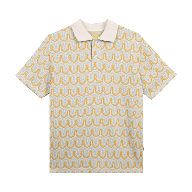 GOLF WANG Stripe Knit Polo "Cream Combo"