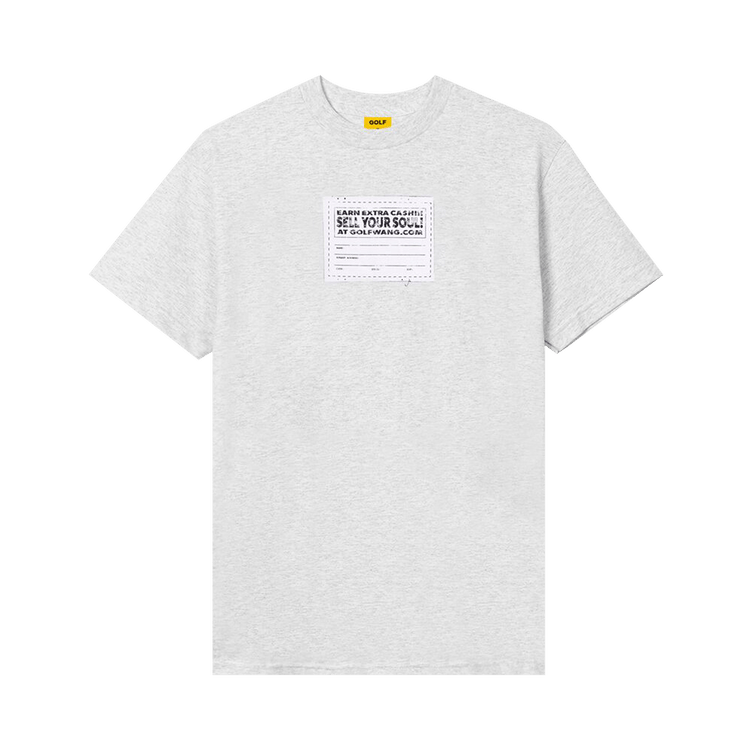 GOLF WANG Sell Your Soul Tee "Ash"