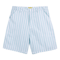 GOLF WANG Wide Seersucker Carpenter Short "Blue Glow/White"