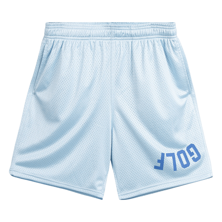 GOLF WANG College Mesh Short "Starlight Blue"