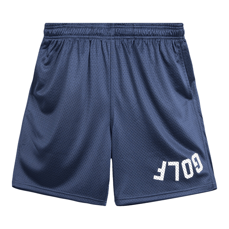 GOLF WANG College Mesh Short "Insignia Blue"