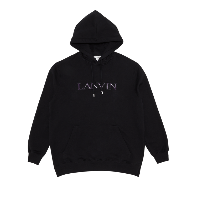 Lanvin Puffer Paris Oversized Hoodie "Black"