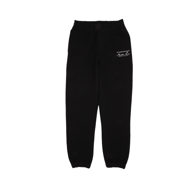 Martine Rose Slim Leg Trackpant "Black"