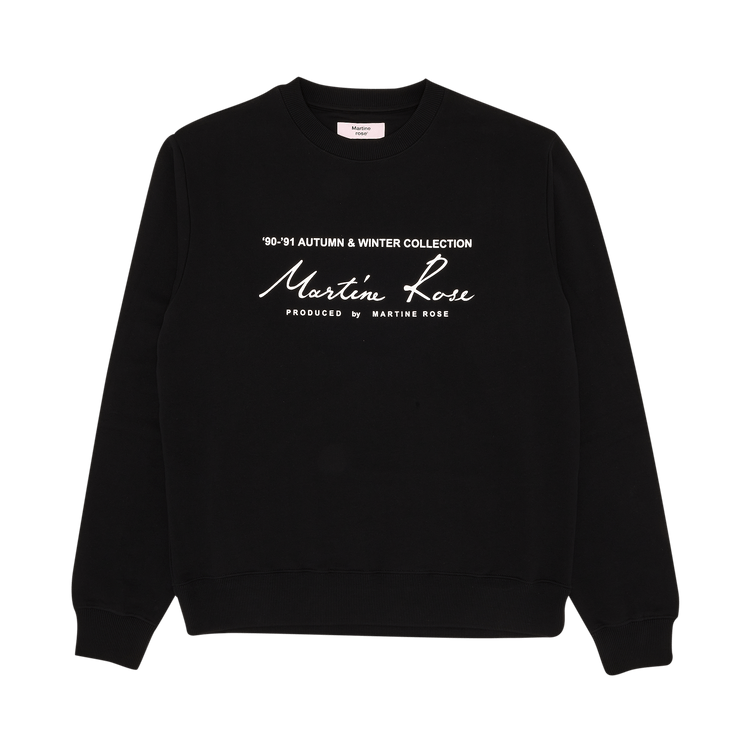 Martine Rose Classic Crew "Black"