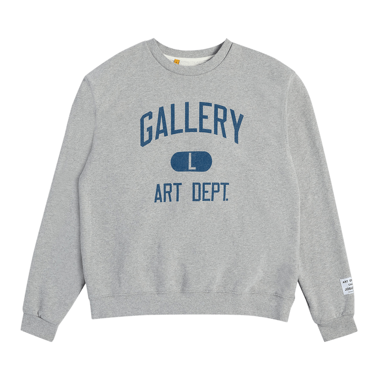 Gallery Dept. Art Department Crewneck Sweater "Heather Grey"
