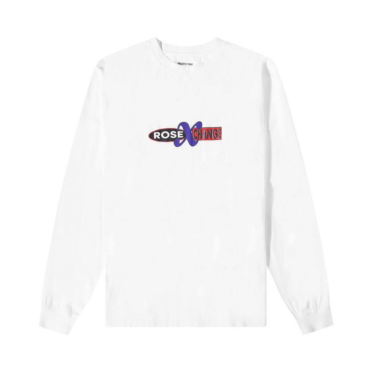 Martine Rose Xchange Oversized Long-Sleeve "White"