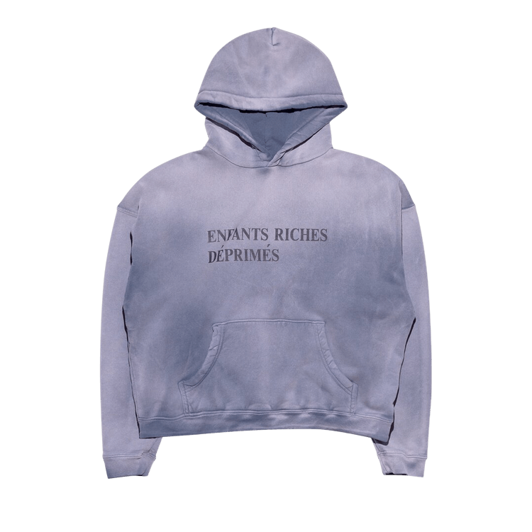 Enfants Riches Déprimés Sun Faded Classic Logo Hoodie "Purple/Black"