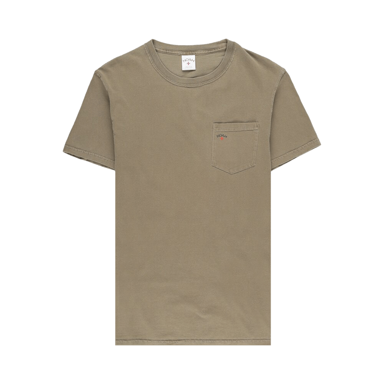 Noah Core Logo Pocket T-Shirt "Moss"