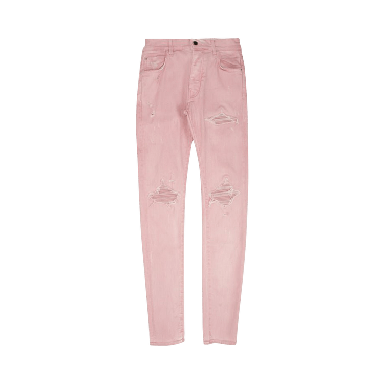 Amiri Sprayed MX1 Jeans "Pink"