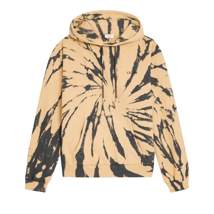 CELINE Tie Dye Hoodie "Grey/Beige/Black"