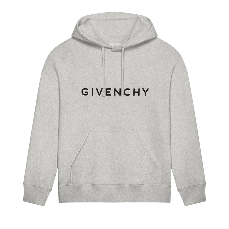 Givenchy Slim Fit Hoodie "Light Grey Melange"