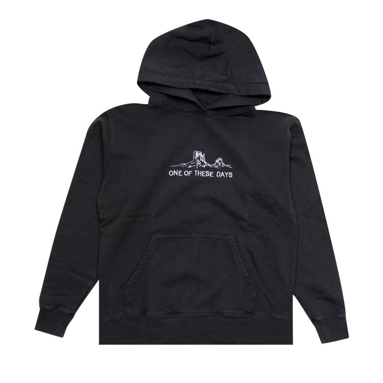 One Of These Days Counting Every Second Hoodie "Black"