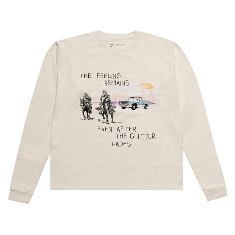 One Of These Days Feeling Remains Long-Sleeve "Bone"