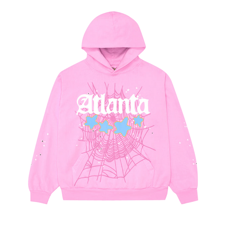 Sp5der Atlanta Hoodie "Pink"