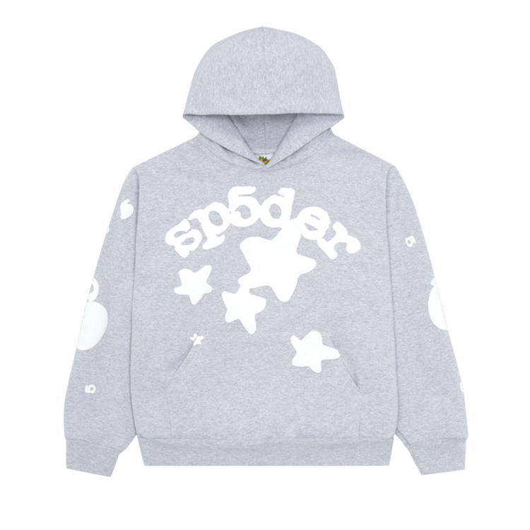 Sp5der Beluga Hoodie "Grey"