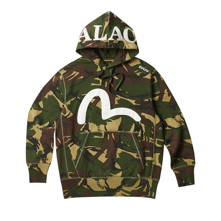 Palace x Evisu Seagull Hood "Camo"