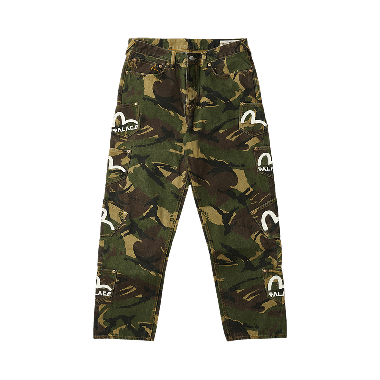 Palace x Evisu Denim Jean "Camo"