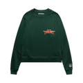 Reese Cooper Two Steps Forward Crewneck Sweatshirt "Forest Green"