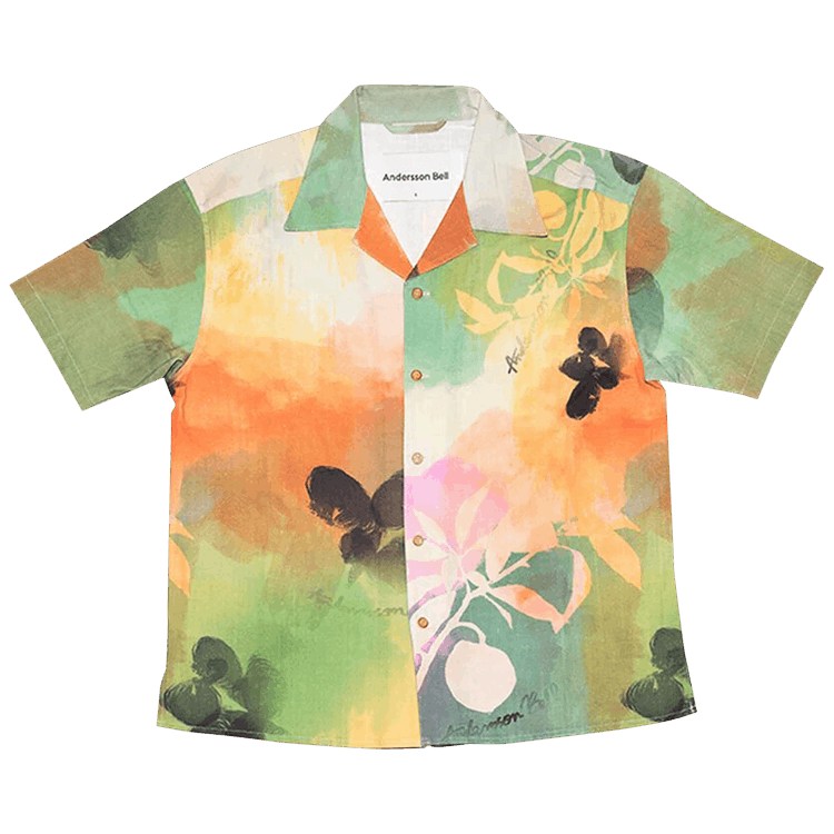 Andersson Bell Rhino Tie Dye Print Shirt "Multicolor"
