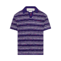 Andersson Bell Crea Boucle Collar Knit "Purple"