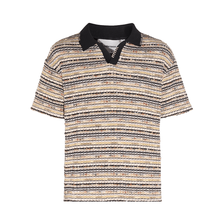 Andersson Bell Crea Boucle Collar Knit "Beige"