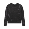 Andersson Bell Watton Net Crewneck Sweater "Black"