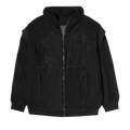 Acronym Cashllama Silk Mesh Hooded Jacket "Black"