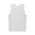 Homme Plissé Issey Miyake V Neck Sleeveless Vest "Light Grey"