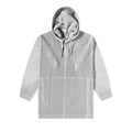 Homme Plissé Issey Miyake Pleated Popover Hoodie "Frosty Grey"