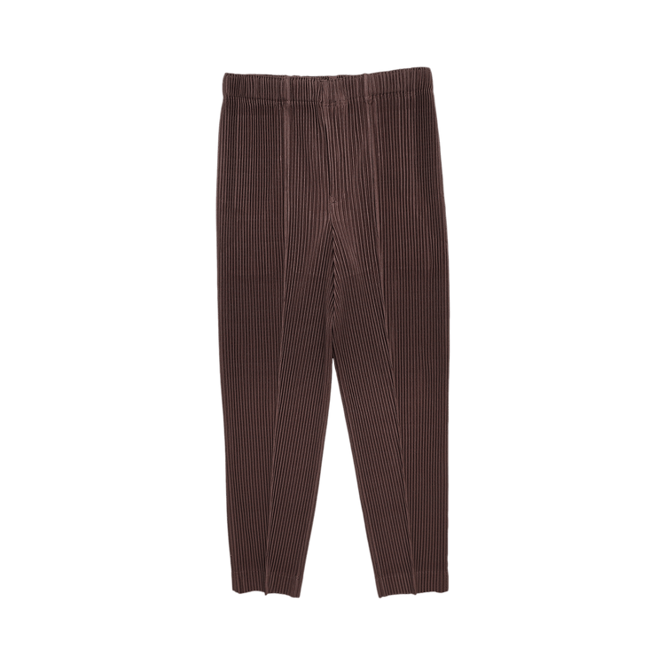 Homme Plissé Issey Miyake Pleated 3 Pants "Burnt Brown"