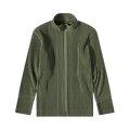 Homme Plissé Issey Miyake Cargo Zip Track Top "Light Cedar Green"