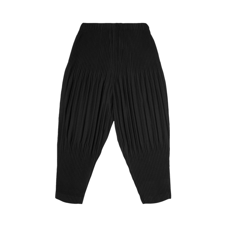 Homme Plissé Issey Miyake Pleated Tapered Pants "Black"
