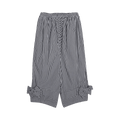 Comme des Garçons Girl Gingham Check Bow Pant "Black"