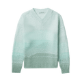 Acne Studios V Neck Knit Jumper "Mint/Multicolor"