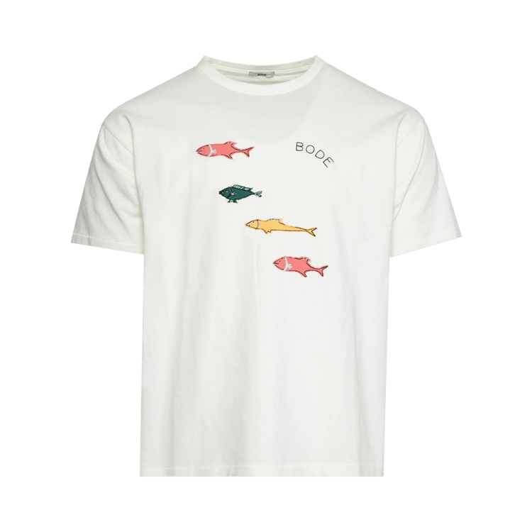 Bode Fish Tee "Cream"