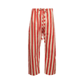 Bode Valance Stripe Pajama Pant "Red/White"