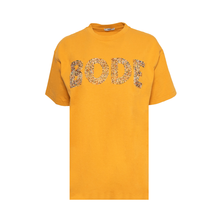 Bode Multi Bead Tee "Gold"