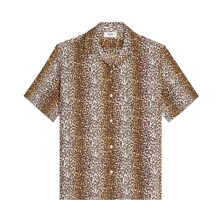 CELINE Hawaii Leopard Chemise "Leopard"